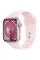 Apple Watch Series 9 41mm GPS Pink Aluminum Case with Light Pink Sport Band (M/L)